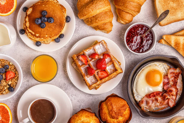 The Golden Hour — a full brunch spread